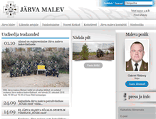 Tablet Screenshot of jarva.kaitseliit.ee